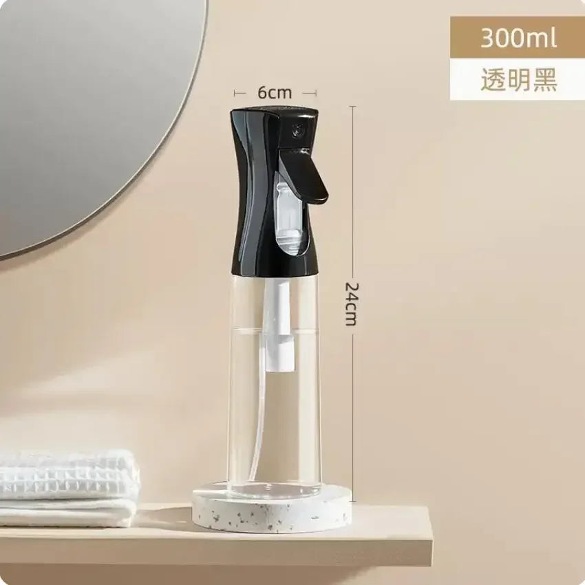 200/300/500ml High Pressure Spray Bottles Refillable Bottles Continuous Mist Watering Can Automatic Salon Barber Water Sprayer